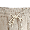 Calças de Linho Listradas Mediterrâneo