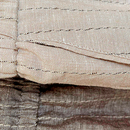 Calças de Linho Listradas Mediterrâneo