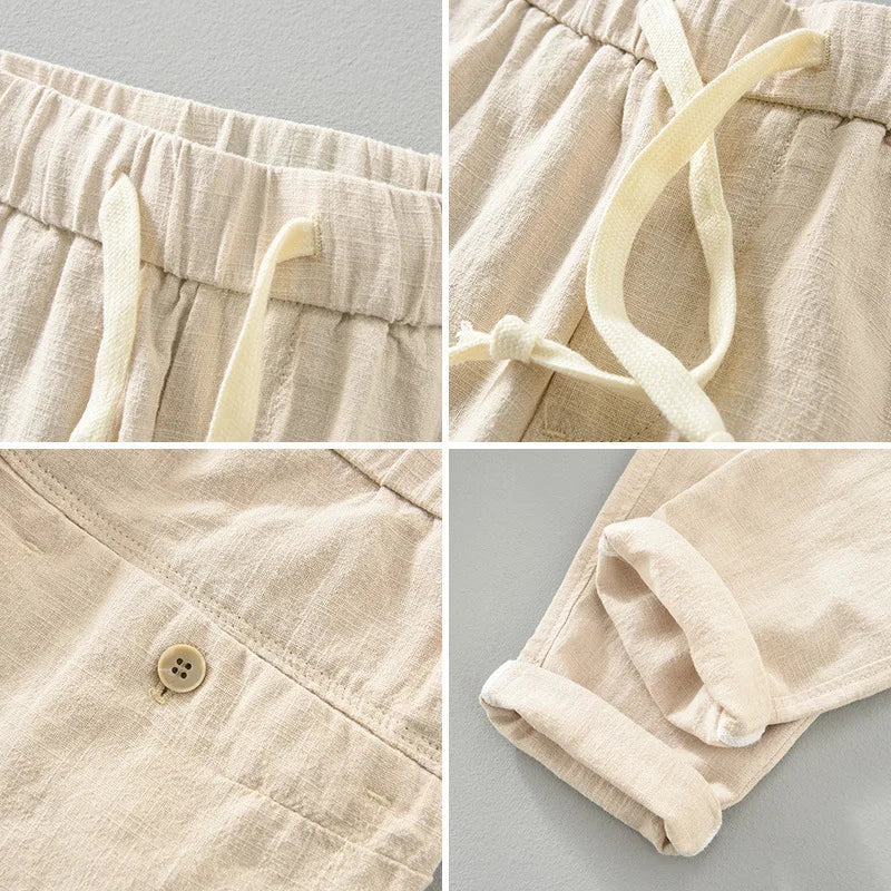 Calça de Linho Masculina Verão