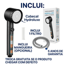 Ducha Hydroluxe | Inclui 2 filtros. (+Envio GRÁTIS). <span style="color: #000000;"><strong><span style="color: #ff2a00;">COMPRE 1 E LEVE 2!</span></strong></span>