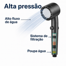 Ducha Hydroluxe | Inclui 2 filtros. (+Envio GRÁTIS). <span style="color: #000000;"><strong><span style="color: #ff2a00;">COMPRE 1 E LEVE 2!</span></strong></span>