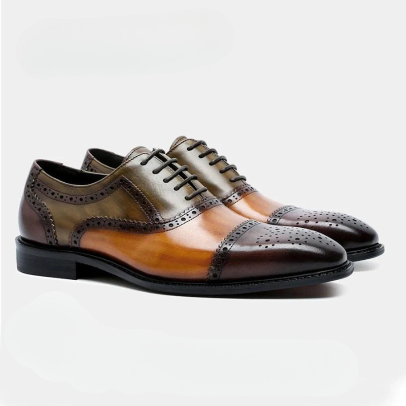 Sapato Social Masculino Tricolore