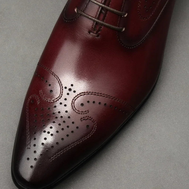 Sapato Social de Couro Eleganza