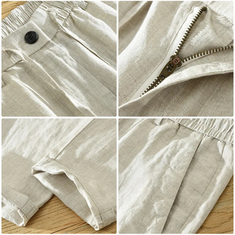 Calça Masculina de Linho Costa Serena